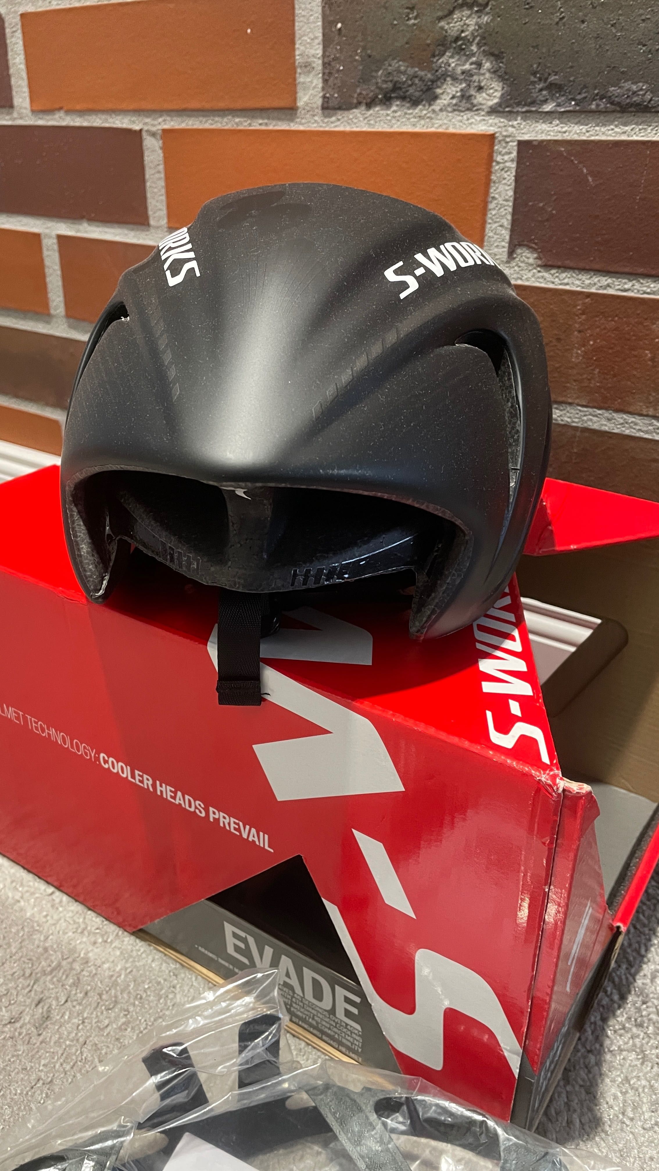 Kask Specialized Evade S-Works szosa mtb rozm L nowy Prevail