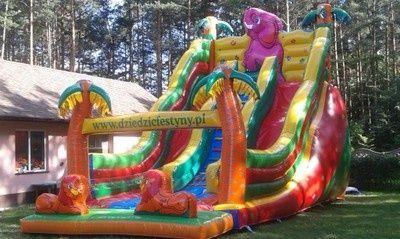 Piana party Zamki dmuchańce animacje eurobungee zjeżdżalnia basen z ku
