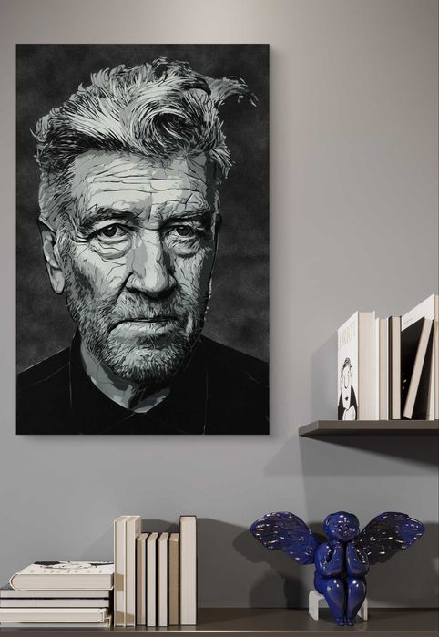 David Lynch Pintura original em tela