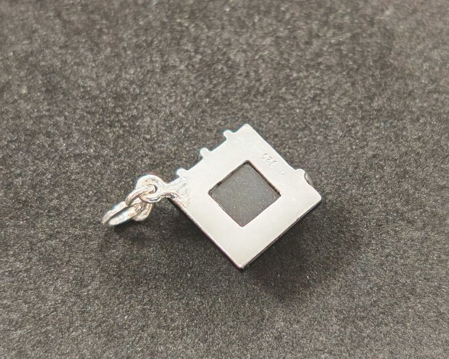 Elegancka zawieszka z Onyksem p925 4,45g 3,3x2,1cm