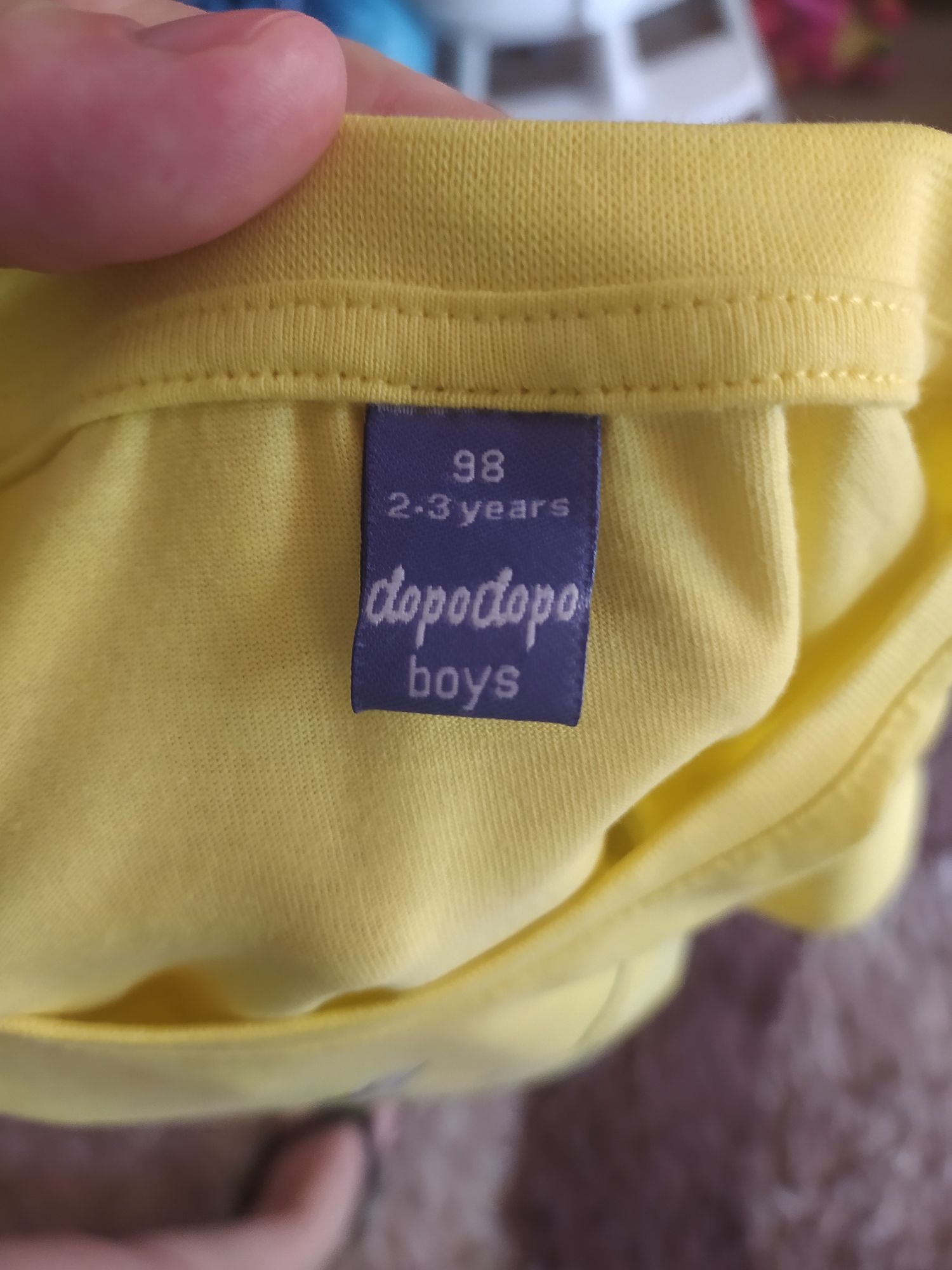 T-shirt bawełniany koszulka bluzka rozmiar 98 DopoDopo