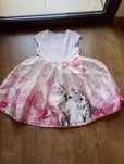 Elegancka wizytowa sukienka H&M 134/140