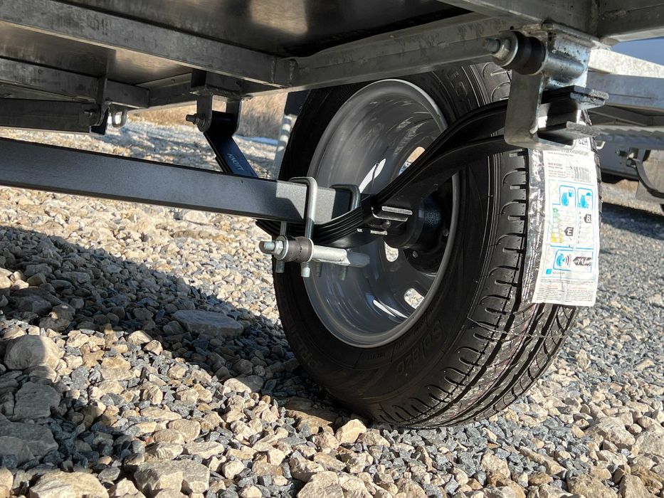 Прицеп до легкового авто одновісний оцинкований 2,5 x1,25м, борт 40см