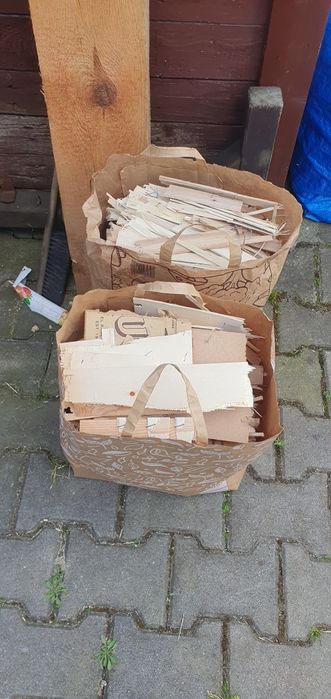 Drewno rozpalkowe do grla kominka