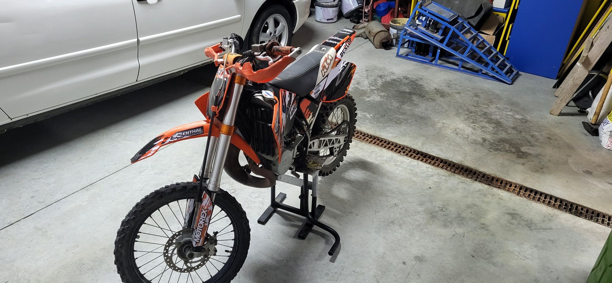 Ktm sx65 2009r po servisie