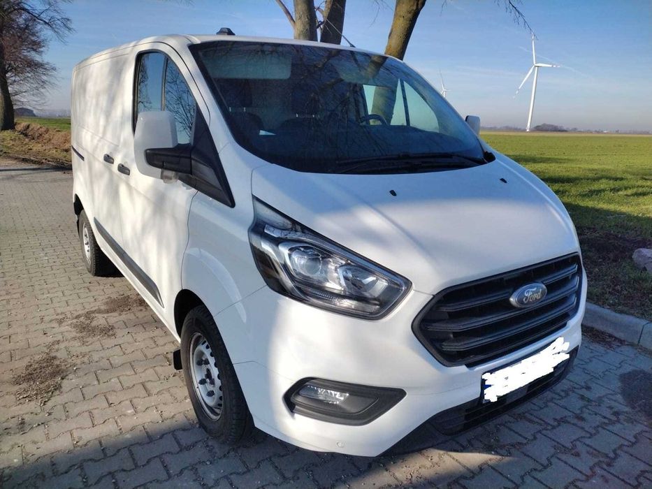 ford tranzit custom long 2,0/130KM sal polska 2 X drzwi przesówne 2021