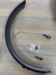 Blotnik tylny do woom 3 nowy z rysa czarny 16”