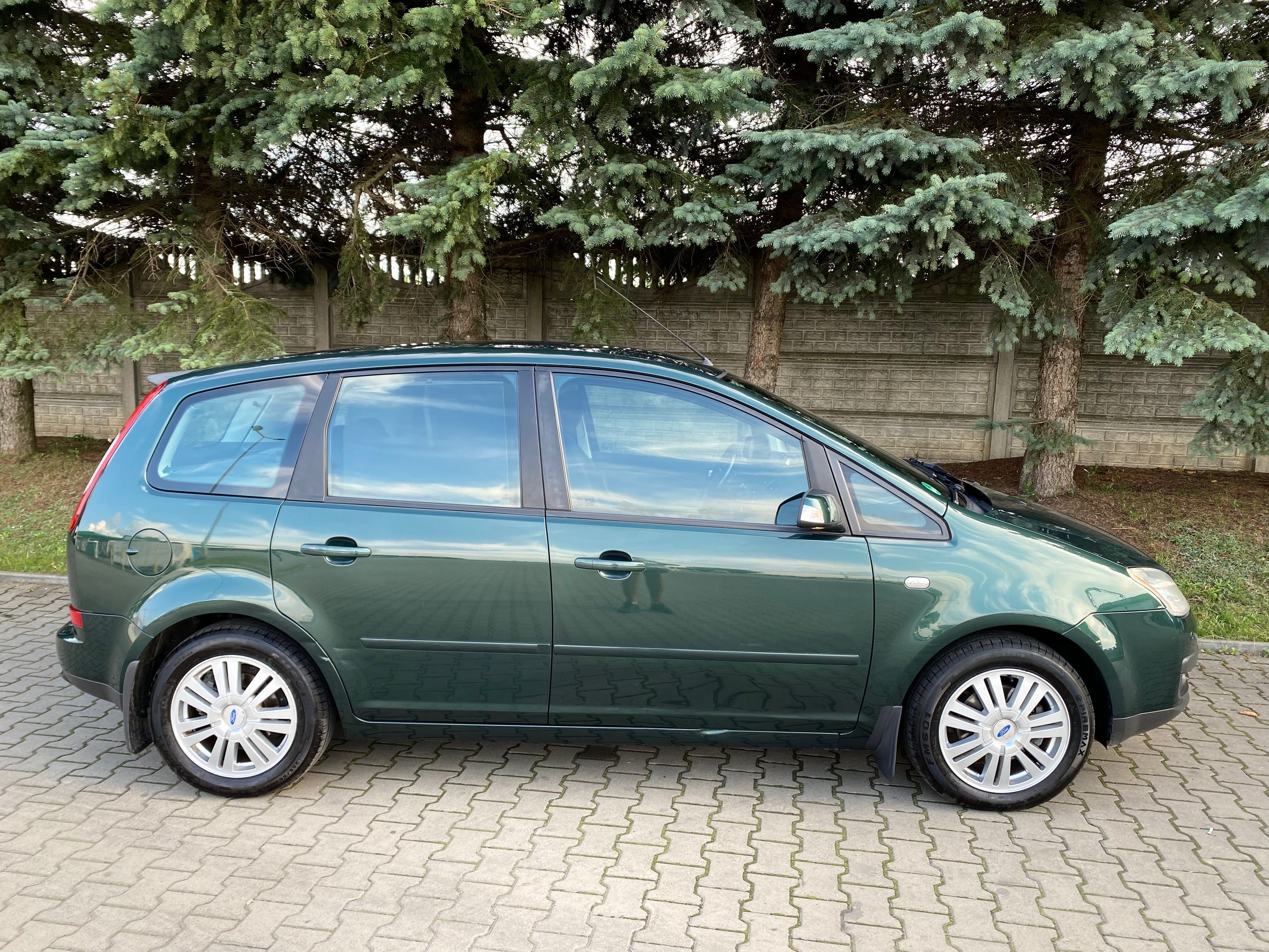 Ford C-MAX 1.8 benzyna, GHIA, mocno doinwestowany, nowe opony, kamera