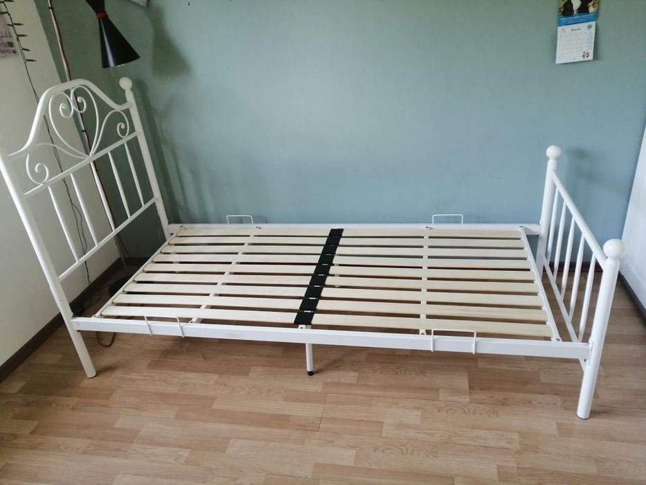 Łóżko metalowe 90x200