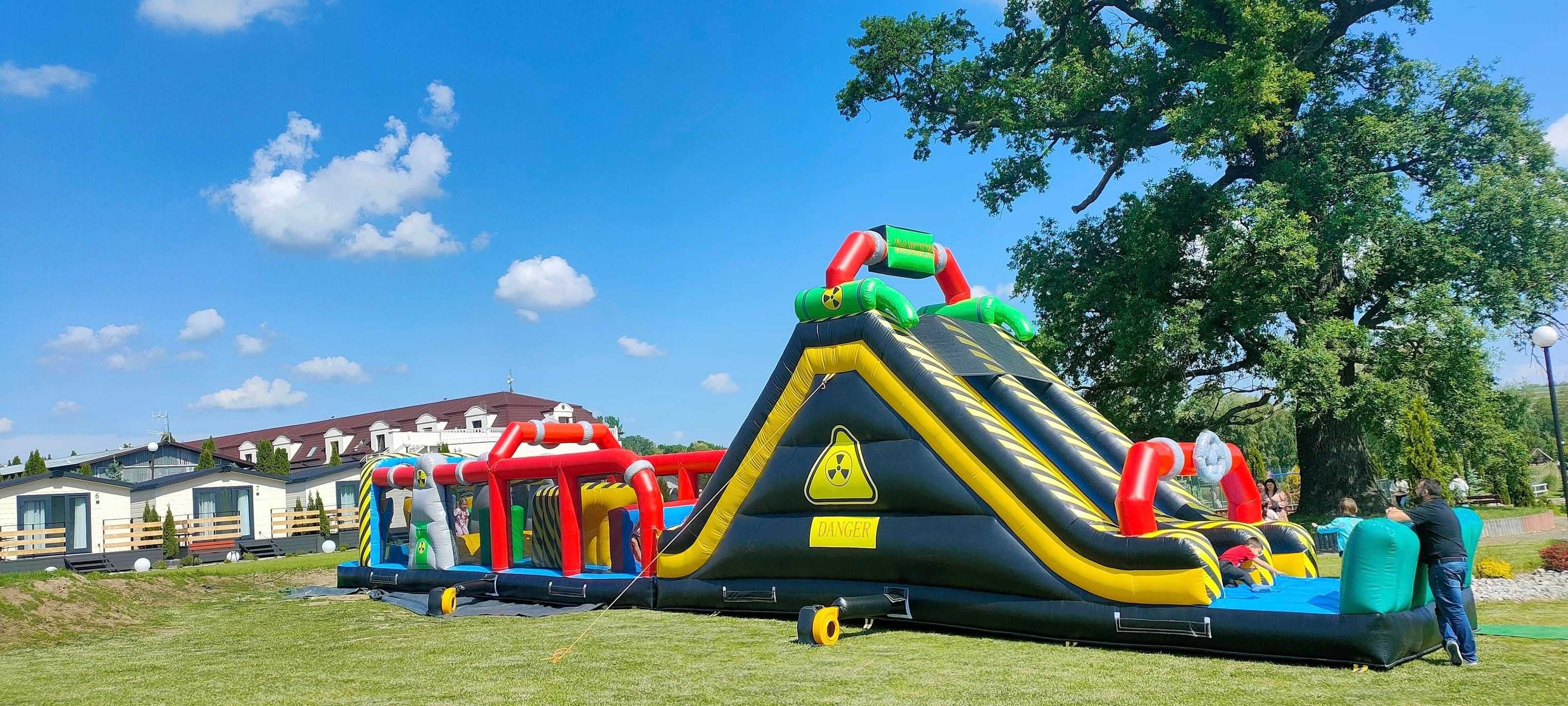 Wynajem Dmuchańców tor przeszkód  PIANA PARTY dmuchańce