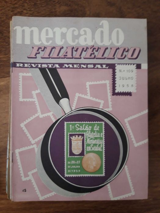 Selos Antigos - Revista Mercado Filatélico (Vários Nrs)