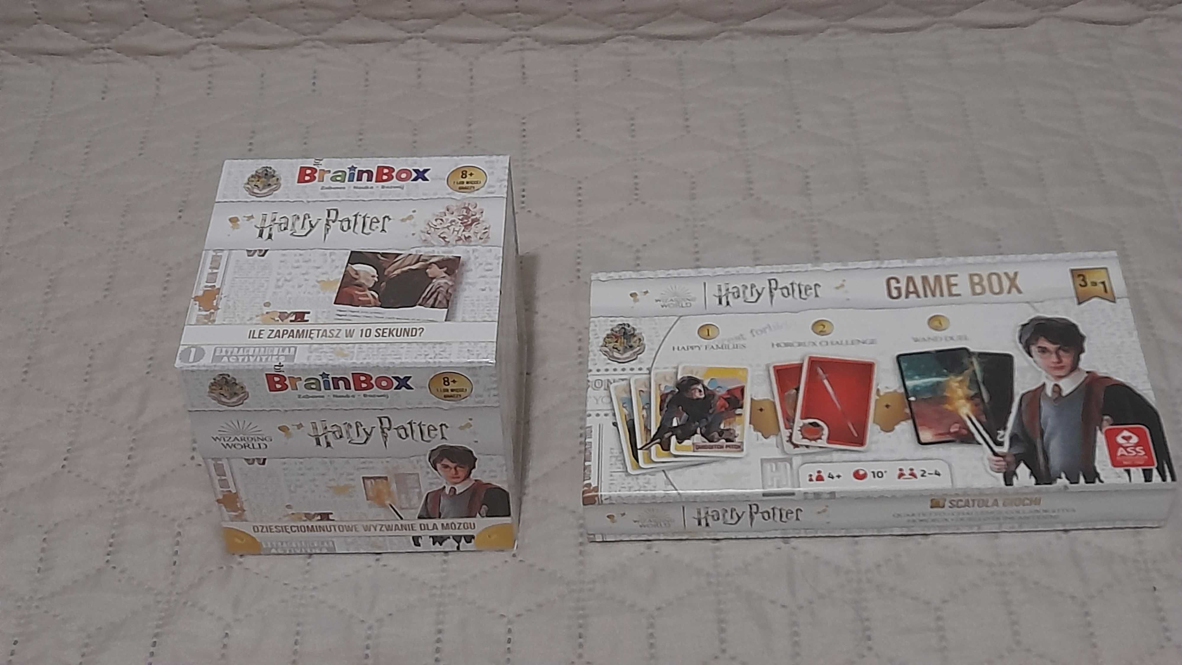 Harry Potter BrainBox i Game Box  2 gry  bdb