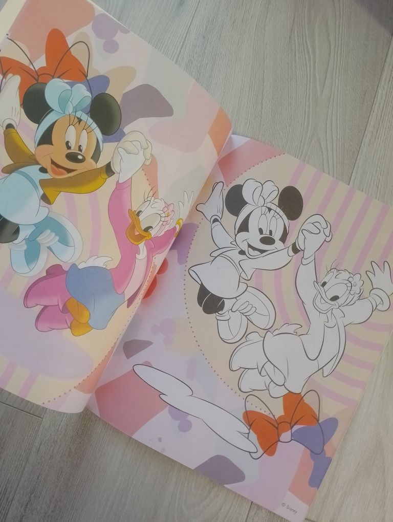 Minnie Mouse kolorowanka Multicolor+ markery
