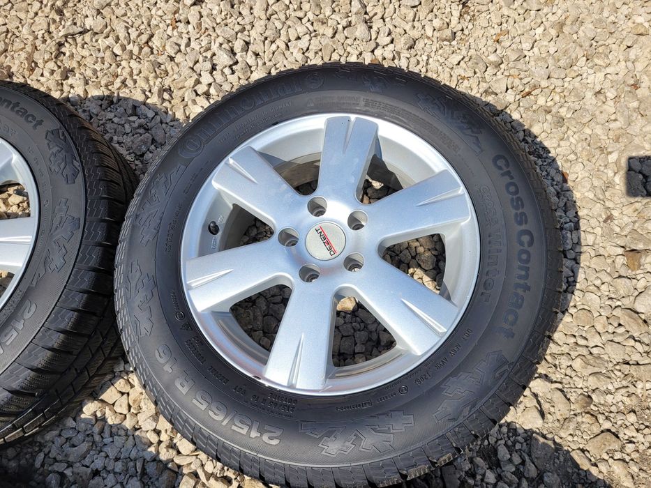 Dezent Komplet Felg 5x112  ET 40 , Opony  zimowe 9 mm  zima