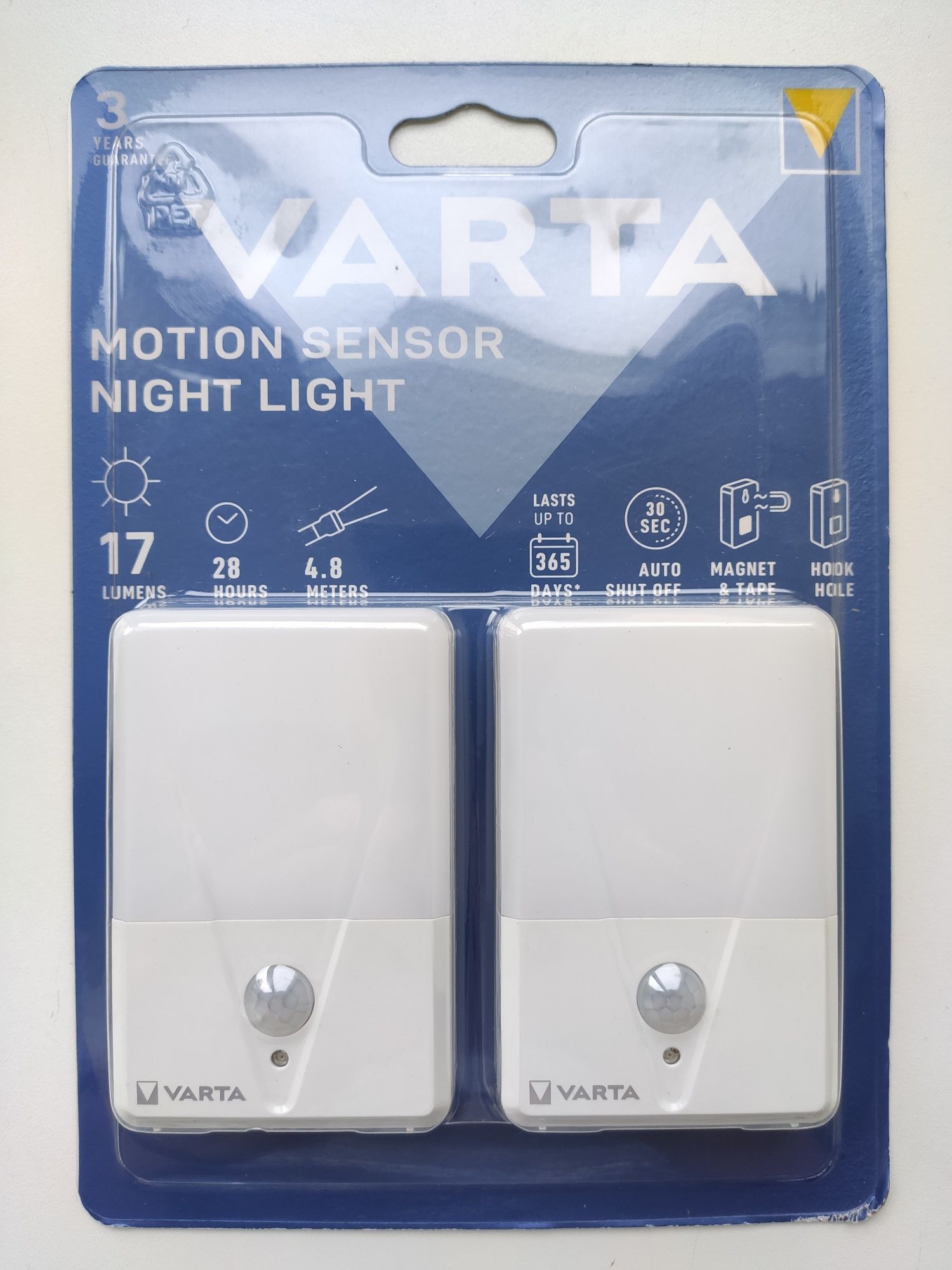 Нічний світильник з датчиком руху Varta motion sensor night light