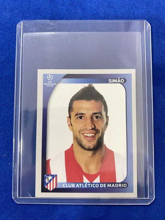 Cromo Simão Saborosa Atletico Madrid 2008-09