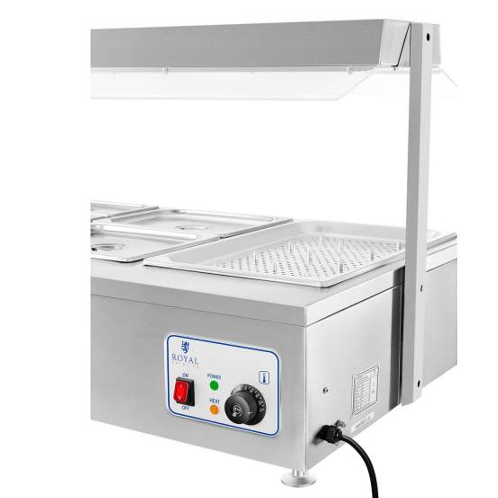 Suchy bemar podgrzewacz bez wody wolnostojący 6 x GN 150mm 55L