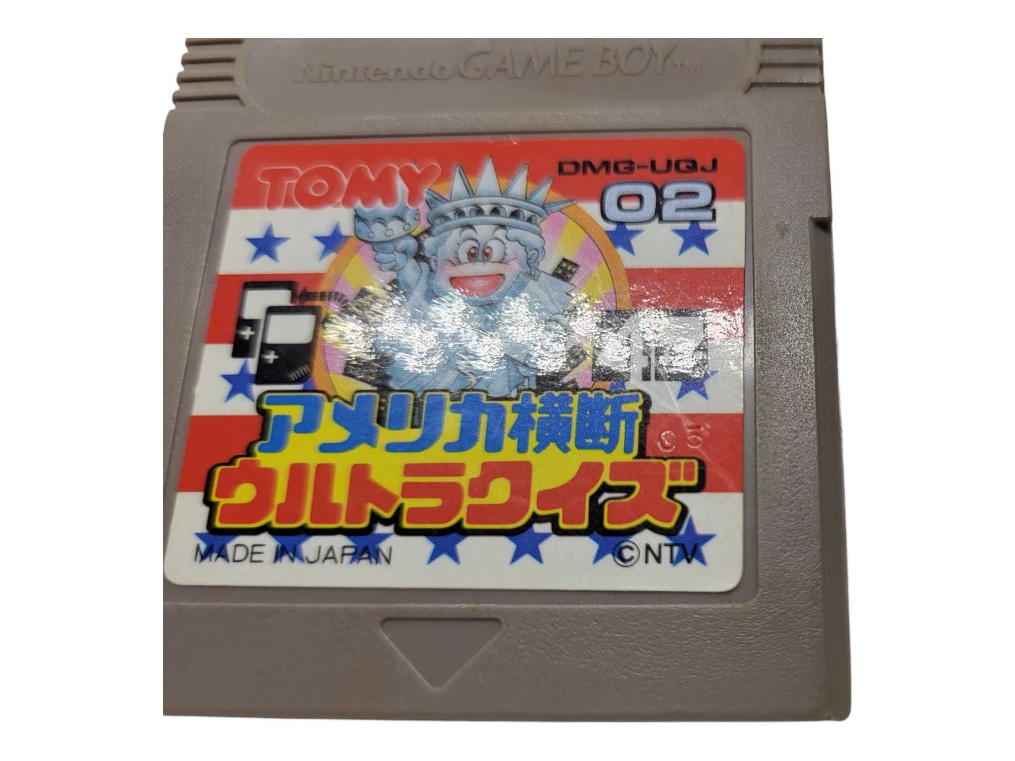 America Oudan Quiz Game Boy Gameboy Classic
