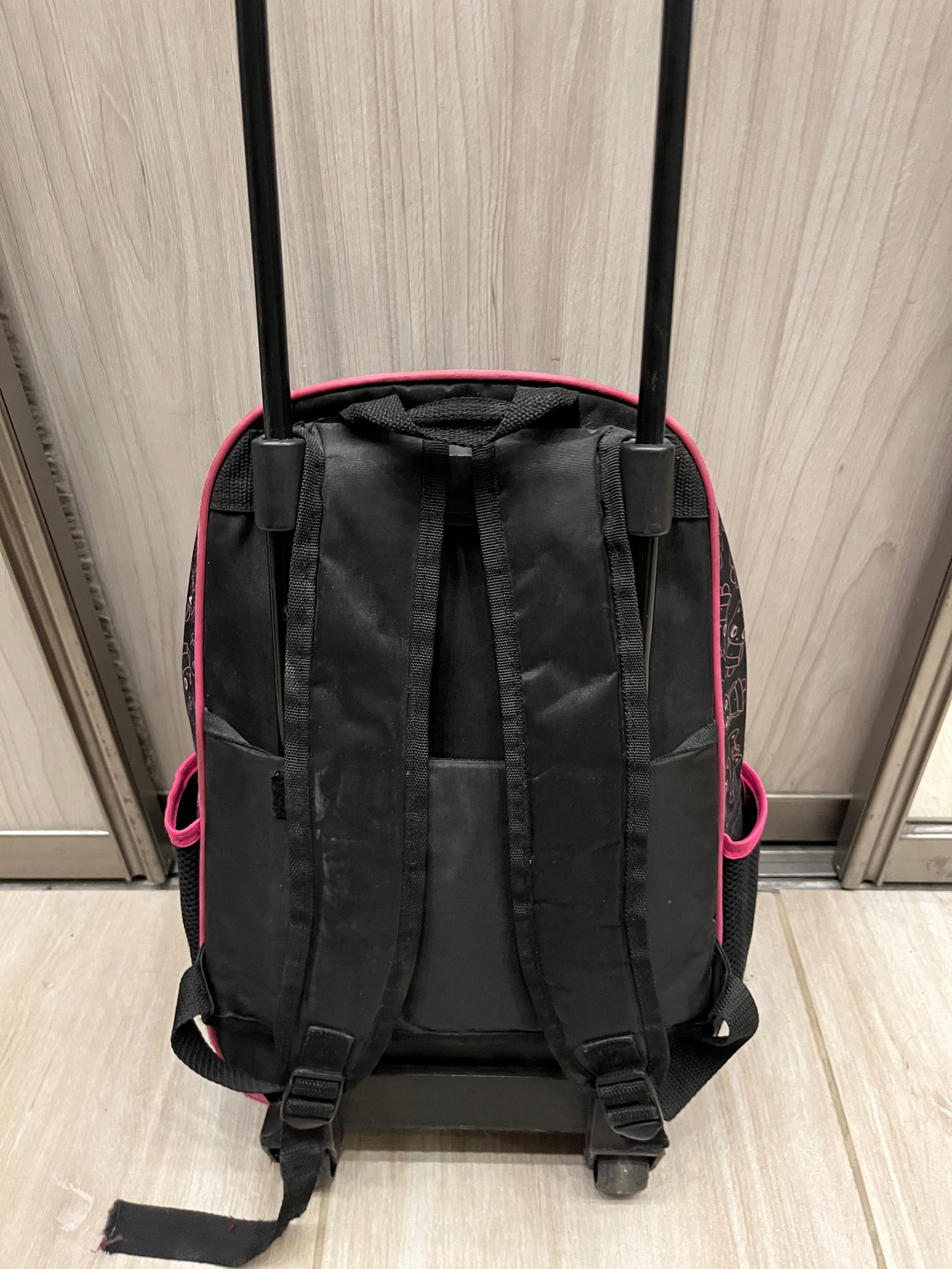 Plecak walizka z rączką Candy Kitty jak Hello Kitty Stan dobry Szkoła