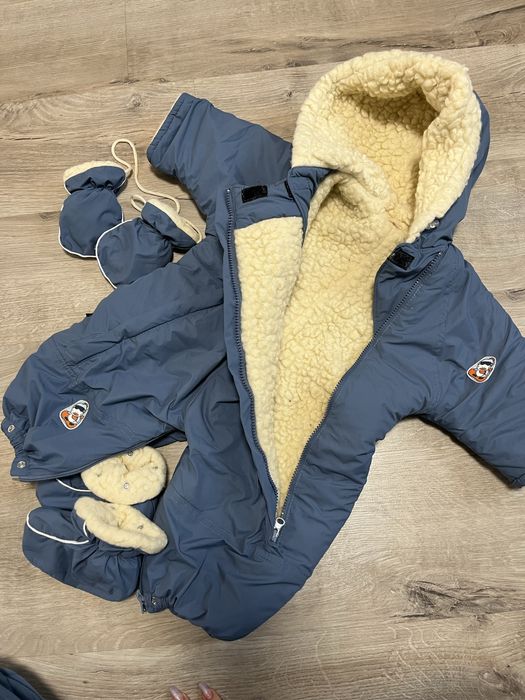Зимовий дитячий комбінезон