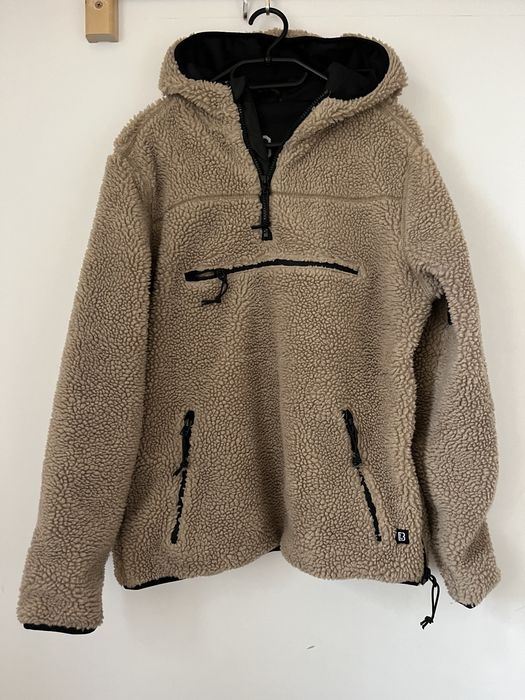 Bluza kurtka miś polar brandit s anorak brąz