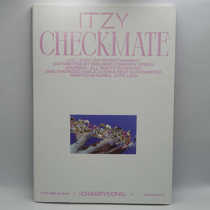 Livro + CD - Itzy – Checkmate (Versão Chaeryeong) - VSO