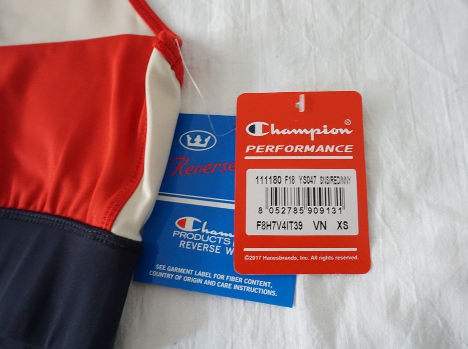 Champion Stanik Sportowy Logo r. XS