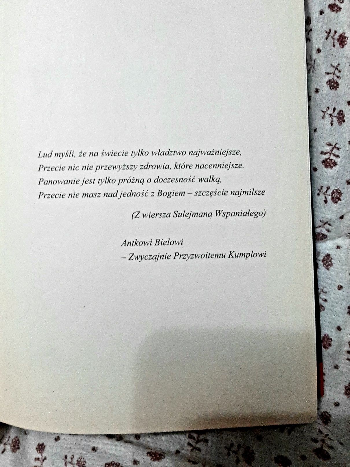 "Sulejman II Wspaniały" Jerzy S. Łątka, książka historyczna