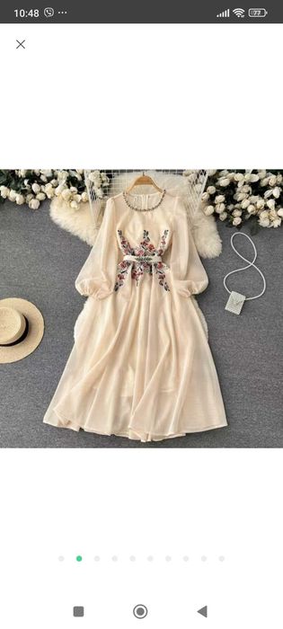 Святкове плаття з фатіном