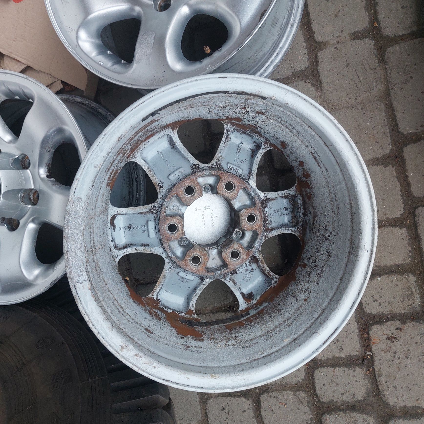Диски титани 6 139.7 16 по ШТУЧНО L200 Pagero Navara Frontera np300