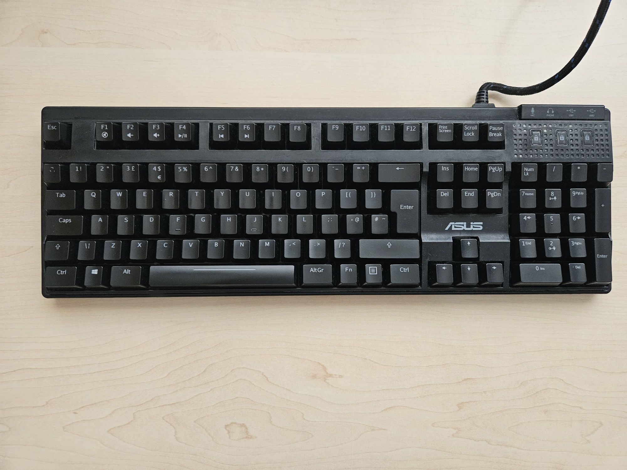 Klawiatura mechaniczna Asus Echelon