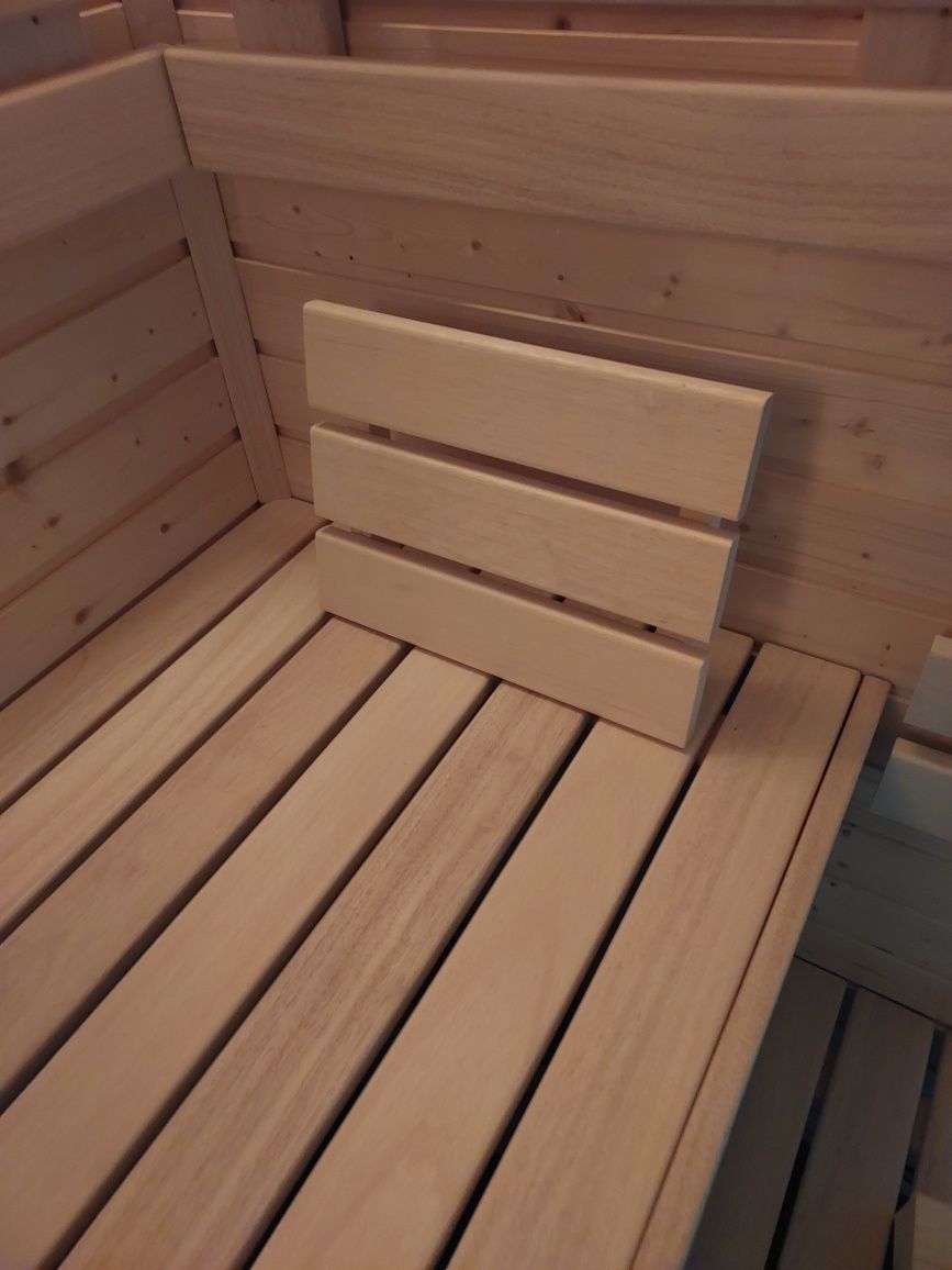 Zagłówek podgłówek do sauny, oparcie poduszka sauna abachi
