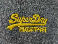 sweter SUPERDRY Japan v-neck meski szary r. L - okazja