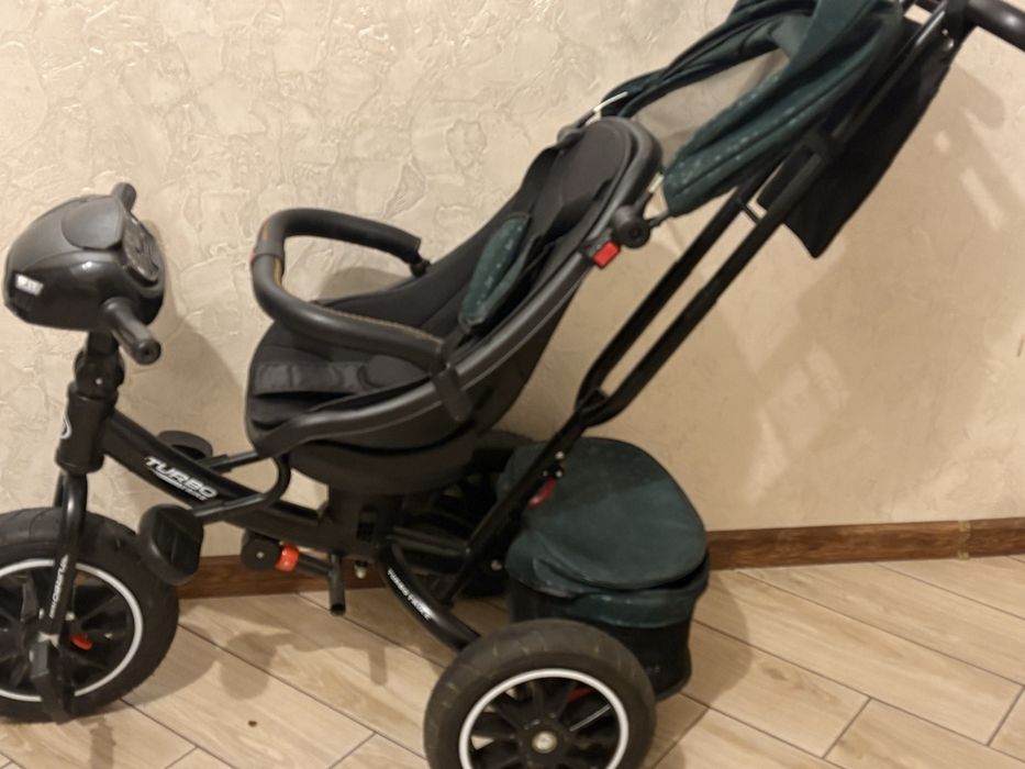 Дитячий велосипед- коляска