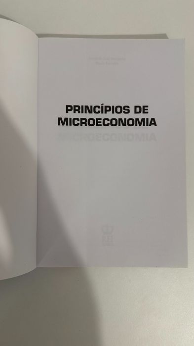 Princípios de Microeconomia - 1ªEdição - Gestão