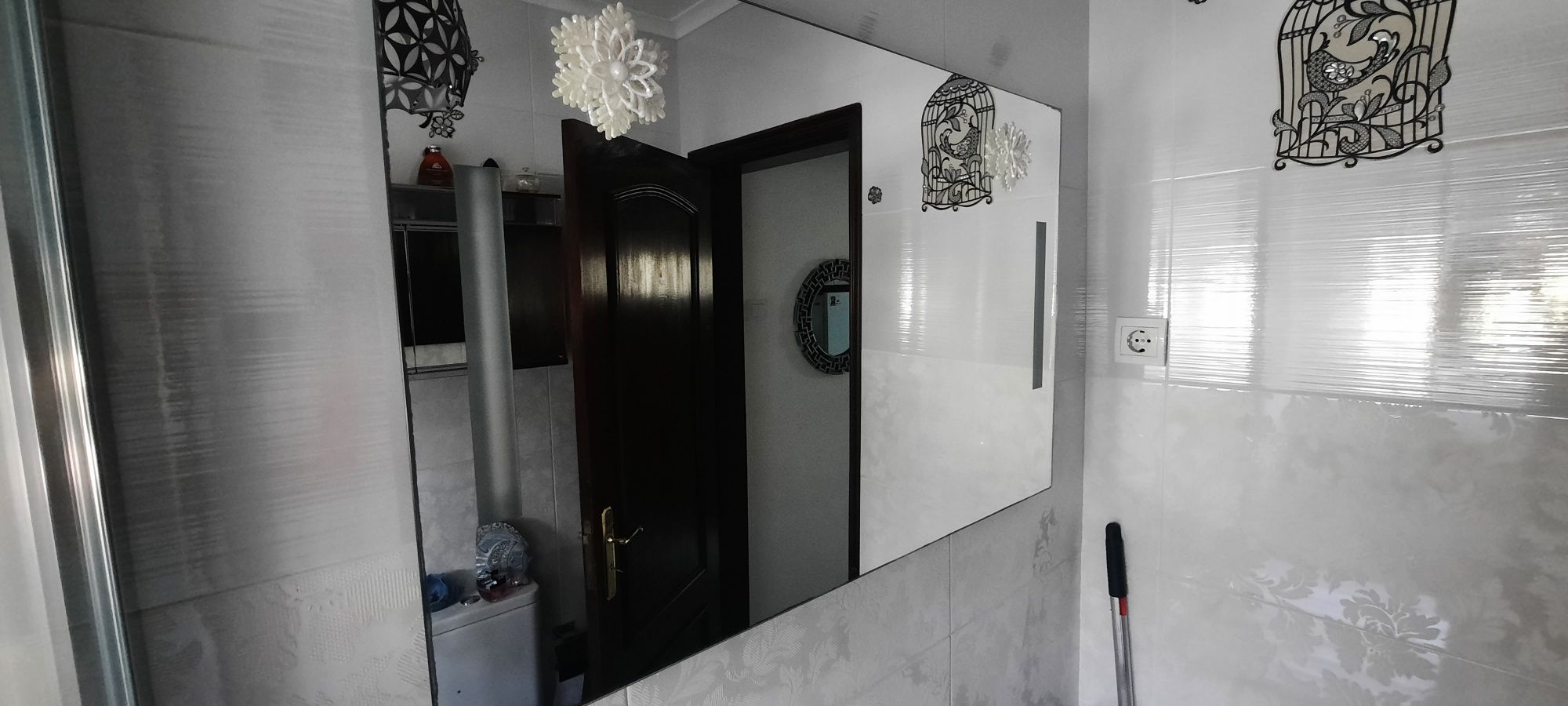 Espelho wc  com iluminação