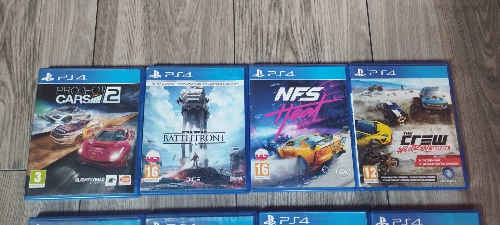 Gry PS4, 10 szt zestaw