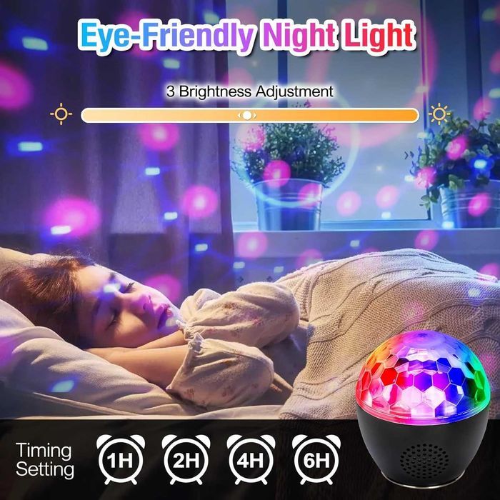Nowa kula świetlna / lampka / LED / projektor / światełka !2000!
