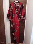 Tradycyjna japoński yukata kimono letnie z motywem kwiatowym bawełna