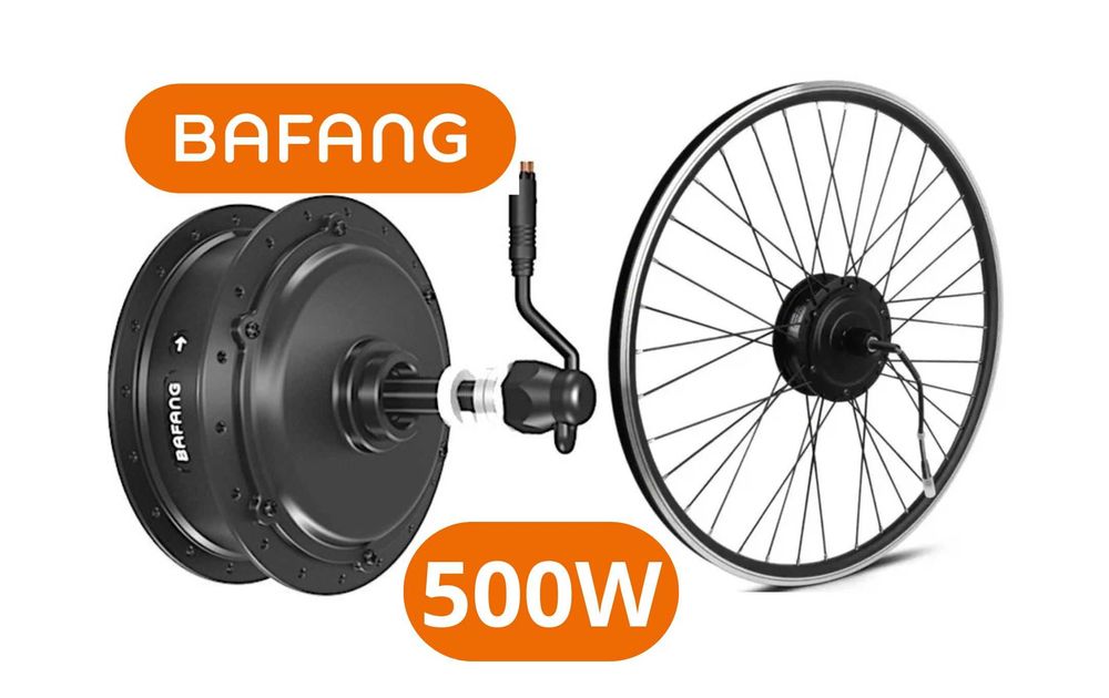 Мотор-колесо задний Bafang 500W на ровер, электронабор, електронабір
