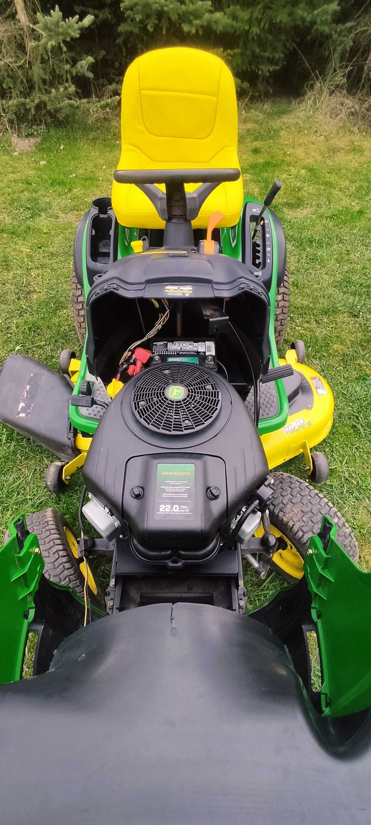 Traktorek kosiarka John Deere 22 HP V Cub Cadet Husqvarna Craftsman