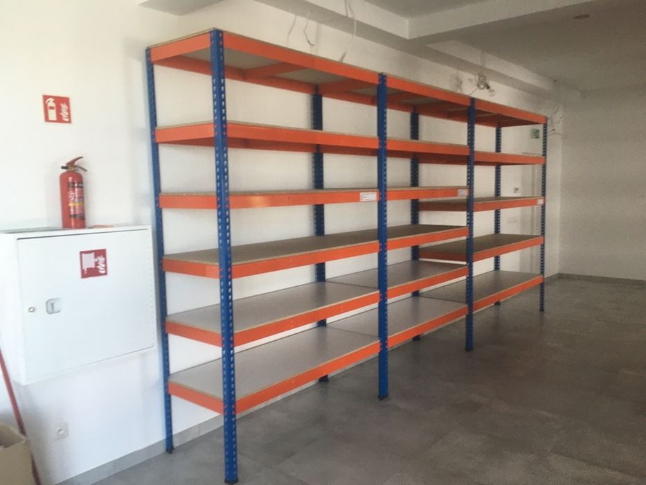 Regały magazynowe półkowe metalowe sklepowe garażowe warsztatowe