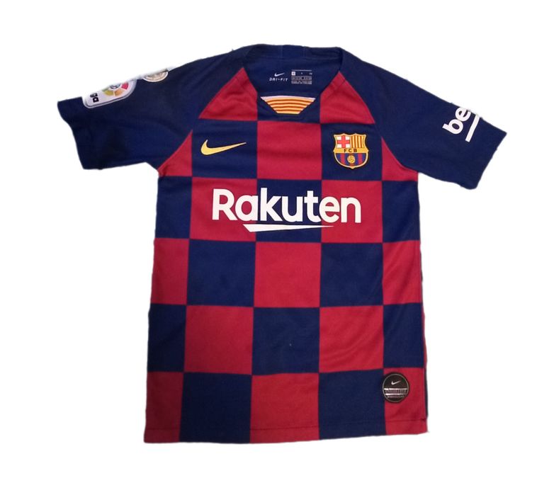 Футбольная детская футболка Nike Barcelona
