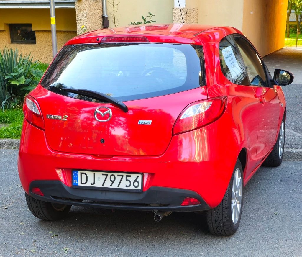Mazda 2 1.3 benzyna | 2 właściciel od nowości | serwis | 2 komplety kó