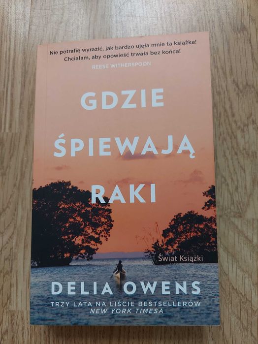 Książka "Tam gdzie śpiewają raki" Dahlia Owens
