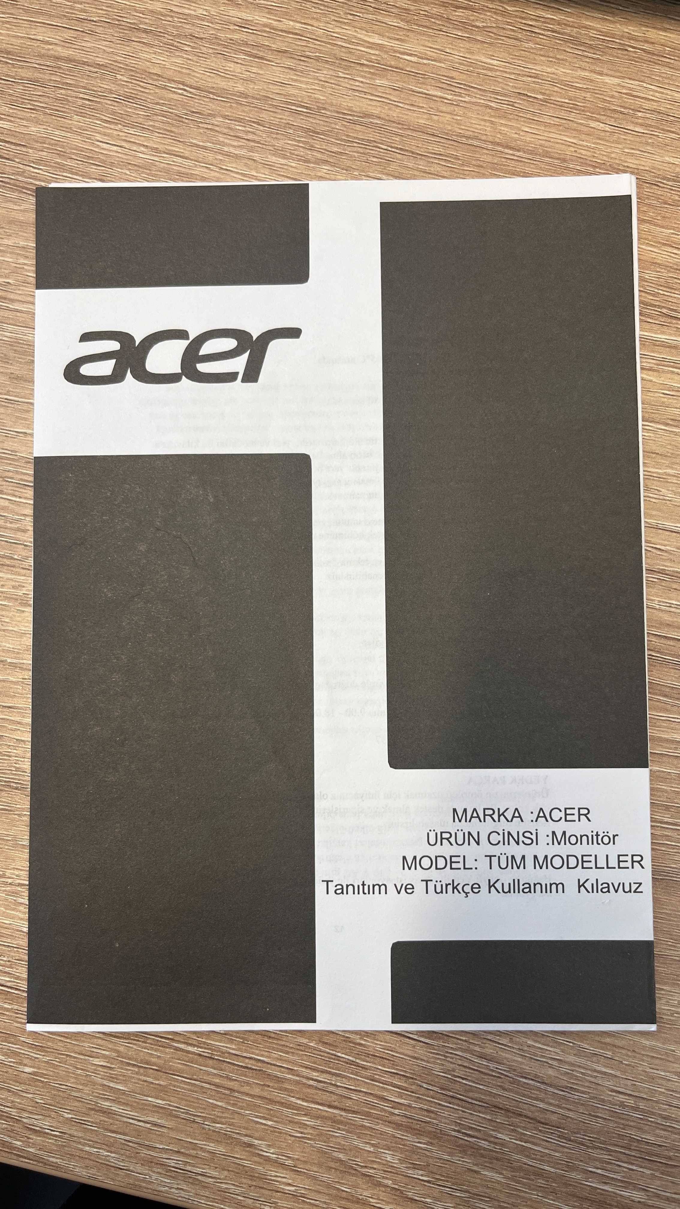 Monitor Acer 24" SUPER STAN