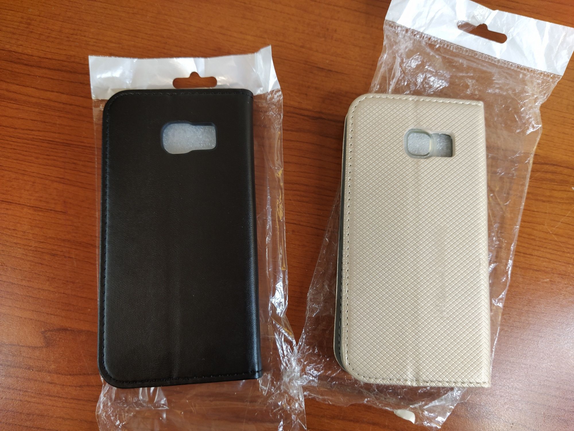 Złote Etui pokrowiec Samsung S6 edge