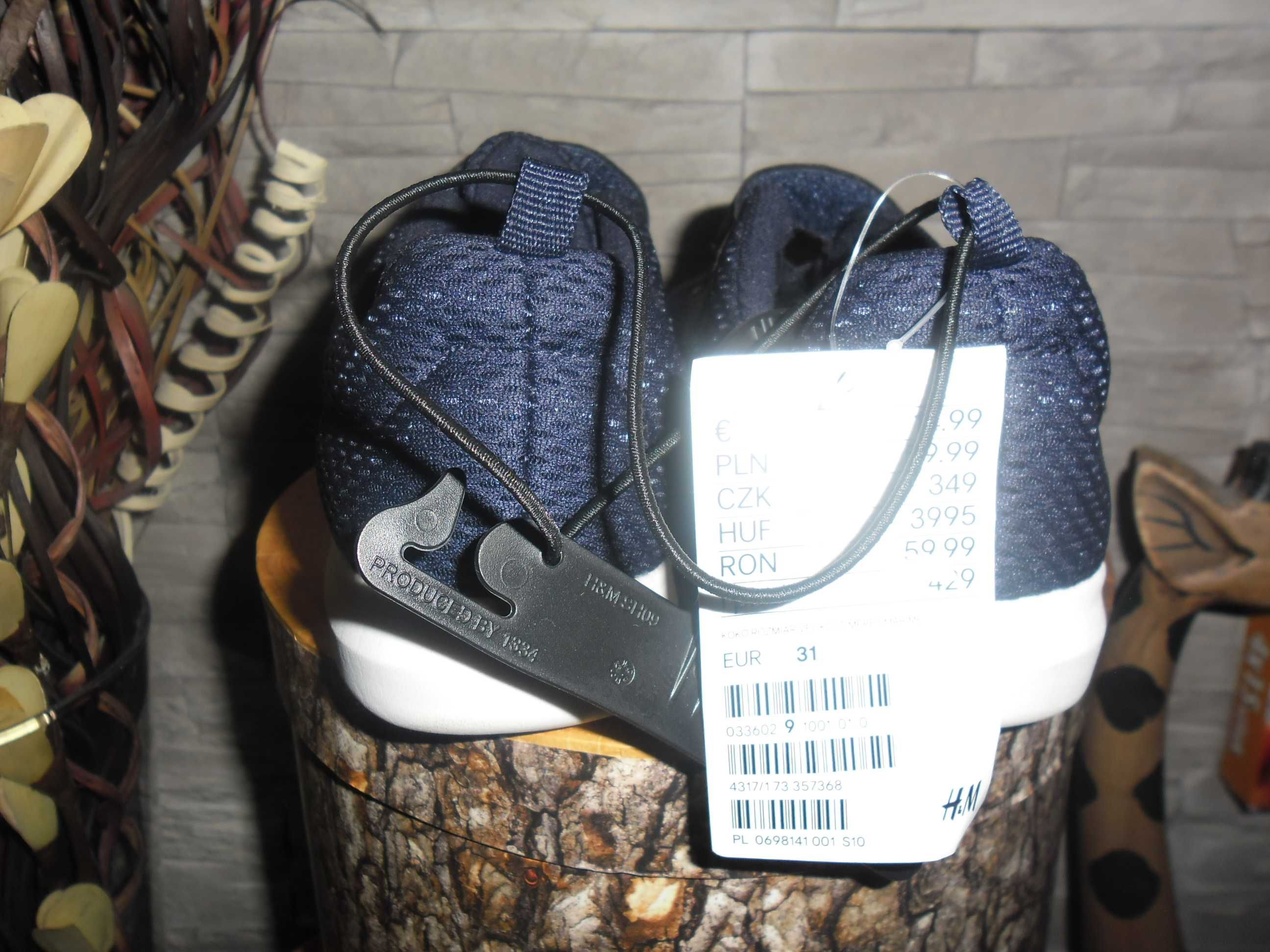 h&m adidasy na rzep dla córci roz 31  nowe z metka