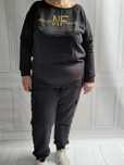 Komplet dresowy czarny plus size - XL - 2XL nowy  Dresy damskie