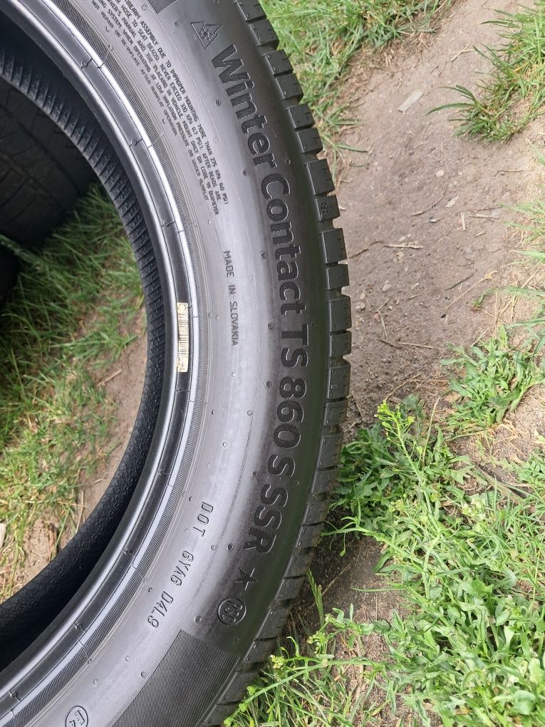 245/50 R19 105V M+S - Continental WinterContact TS860 SSR ~6mm- 7/2022
